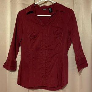 Maurice’s Maroon Button Up Shirt